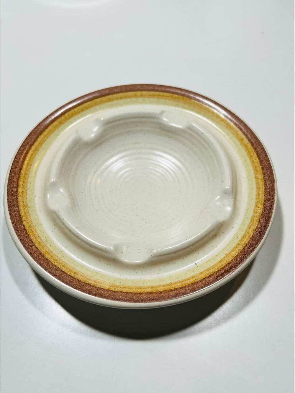Vintage Mid Century Franciscan Earthenware 5 Slot Ashtray/Catchall